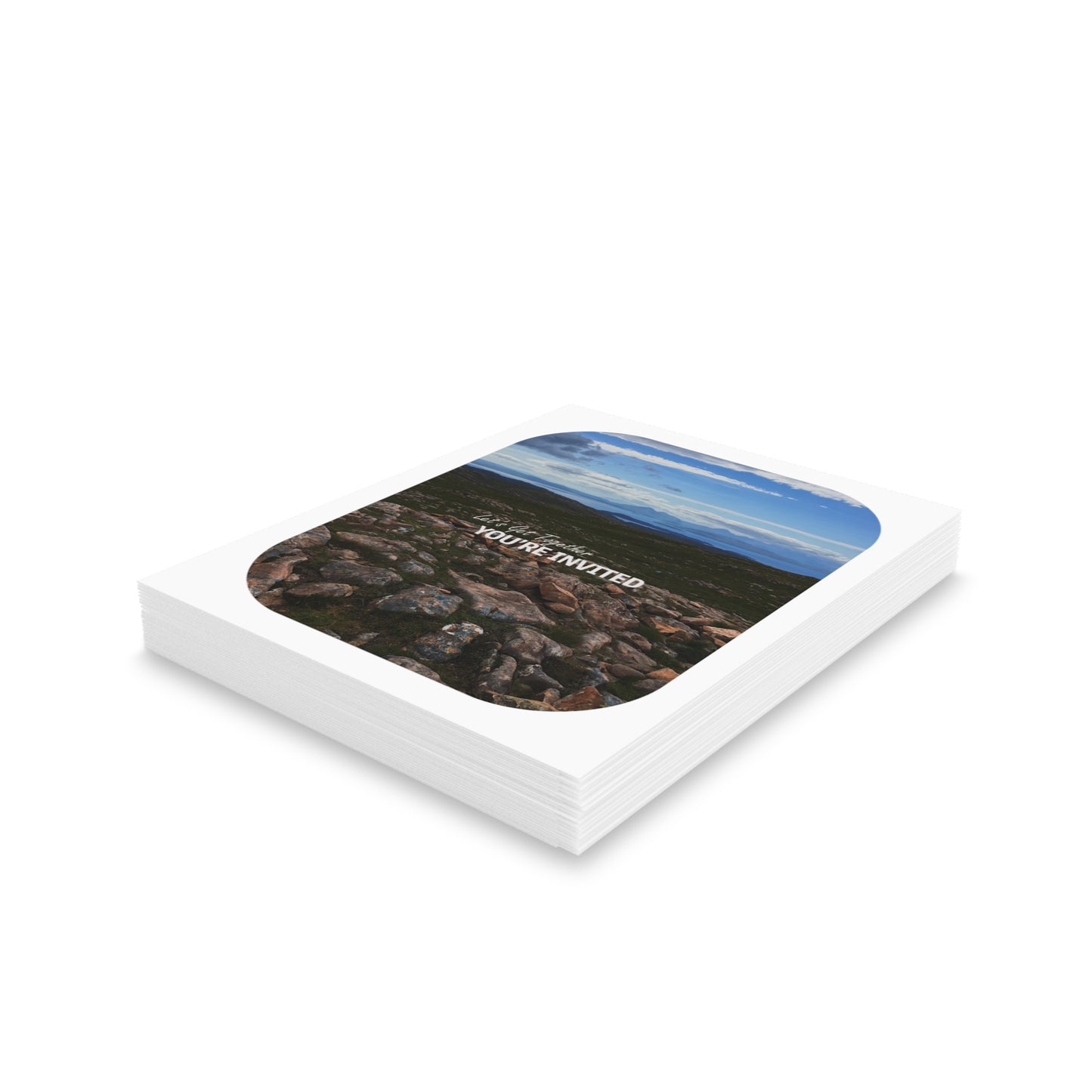 Rocky Horizons Card Sets - Generic Invitation