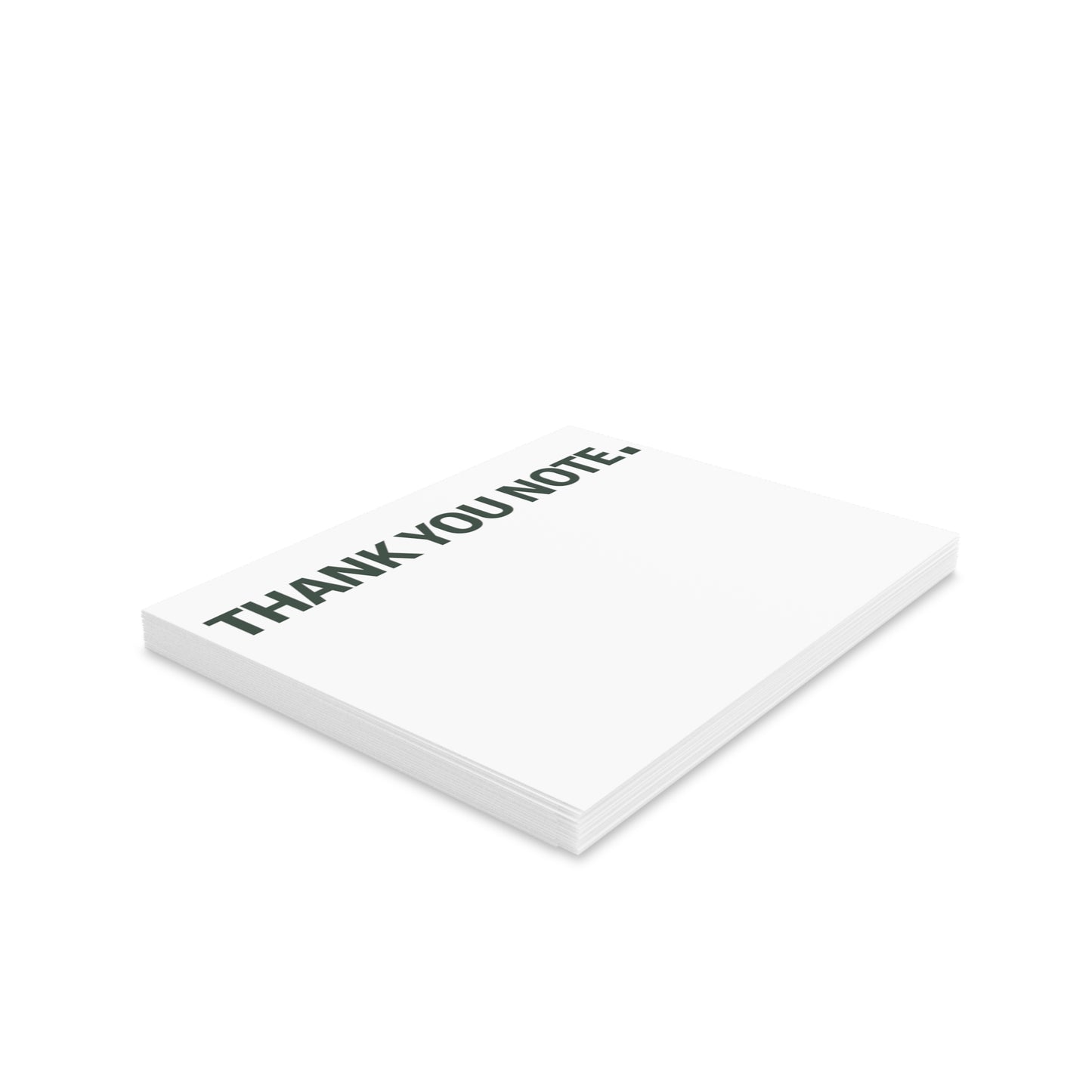 Thank You Note - Card Set