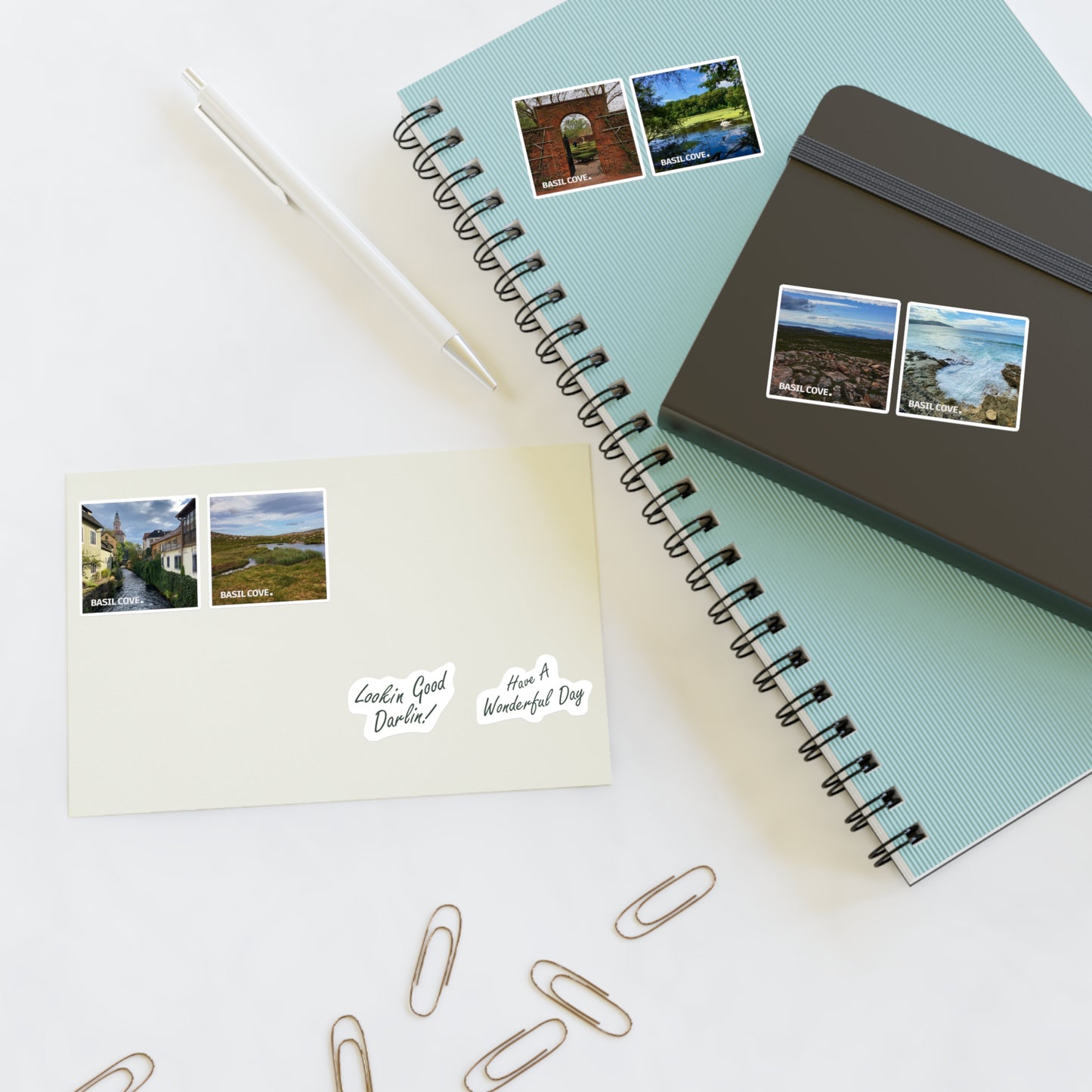 Photographs + Notes Sticker Sheet
