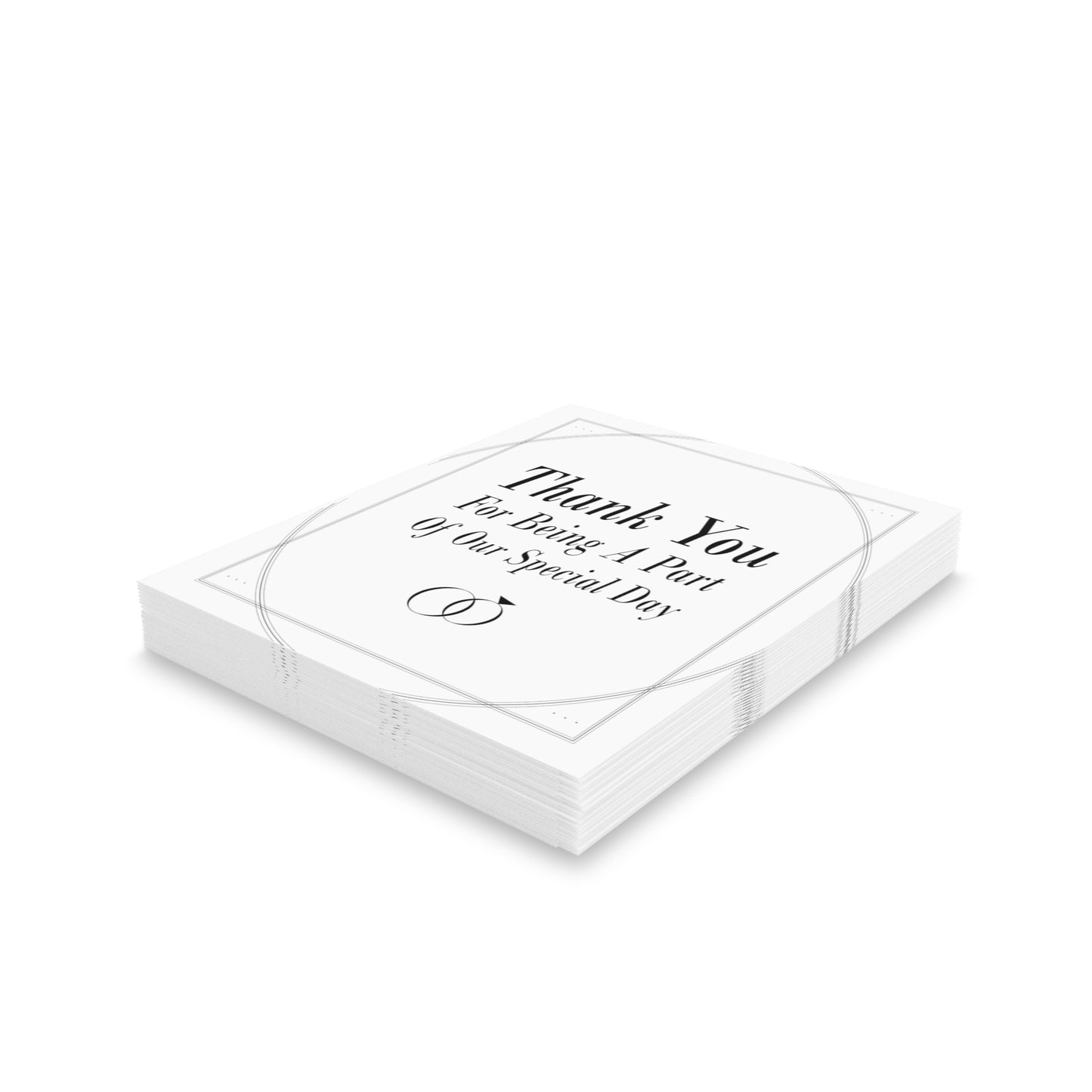 Wedding Thank You Card Sets