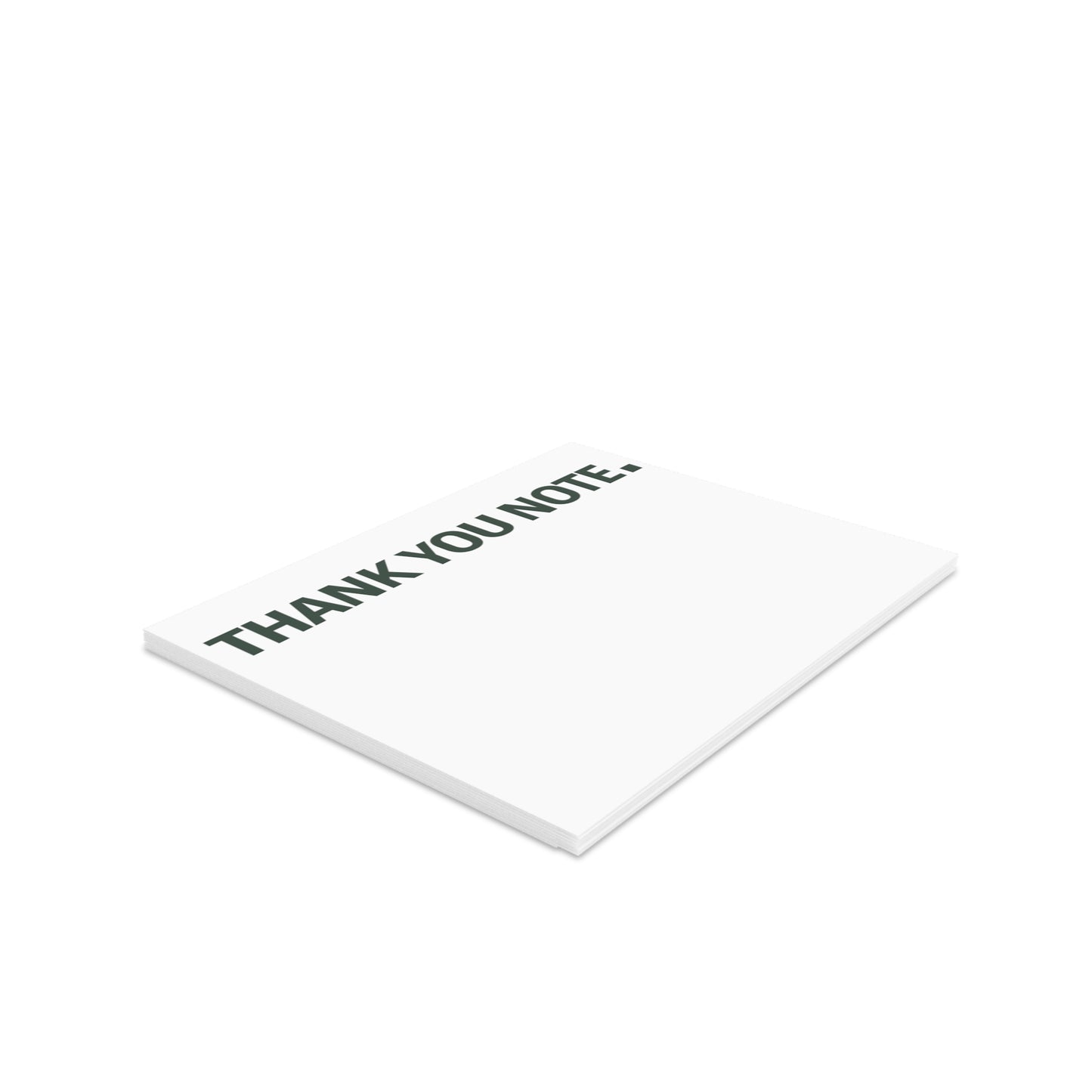 Thank You Note - Card Set
