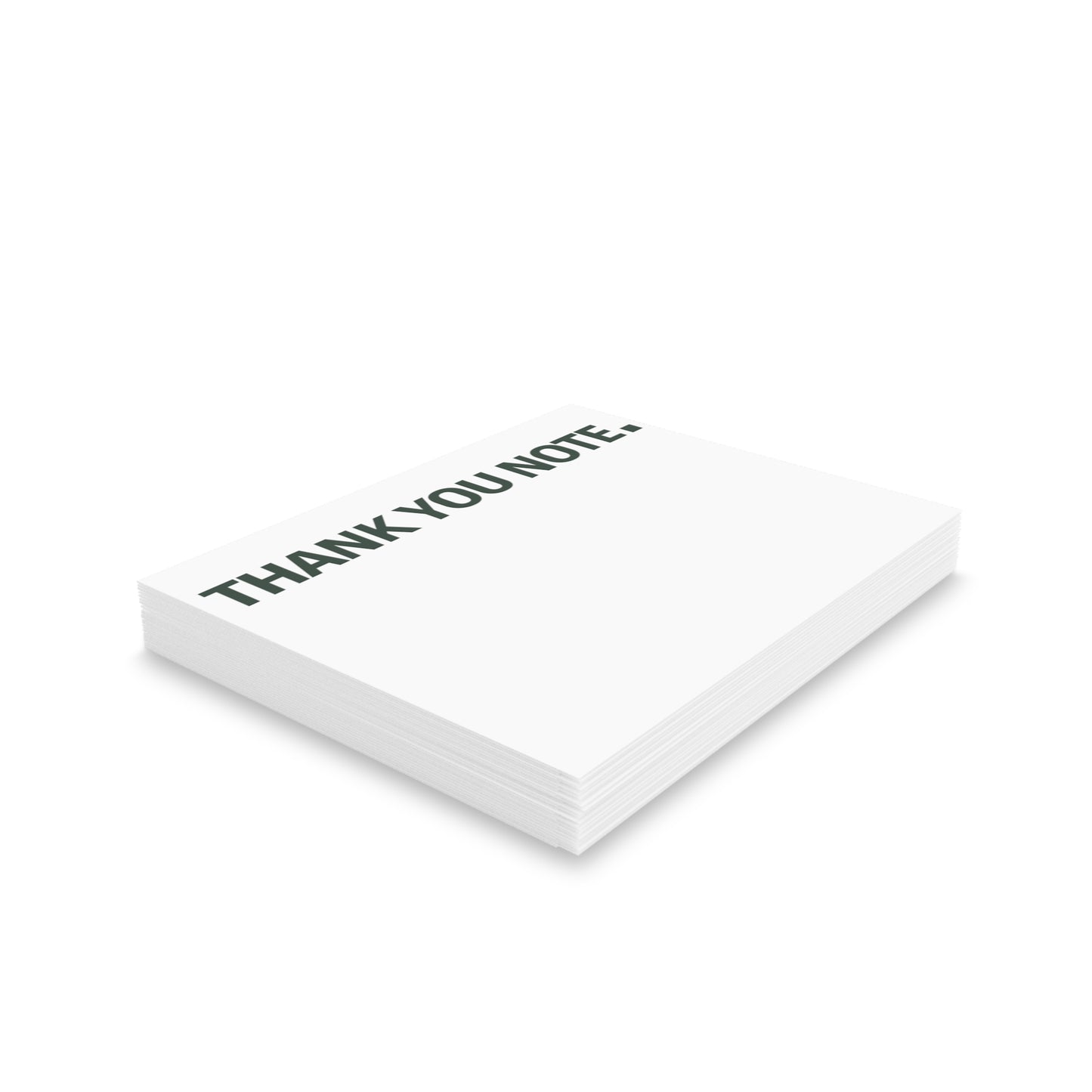 Thank You Note - Card Set