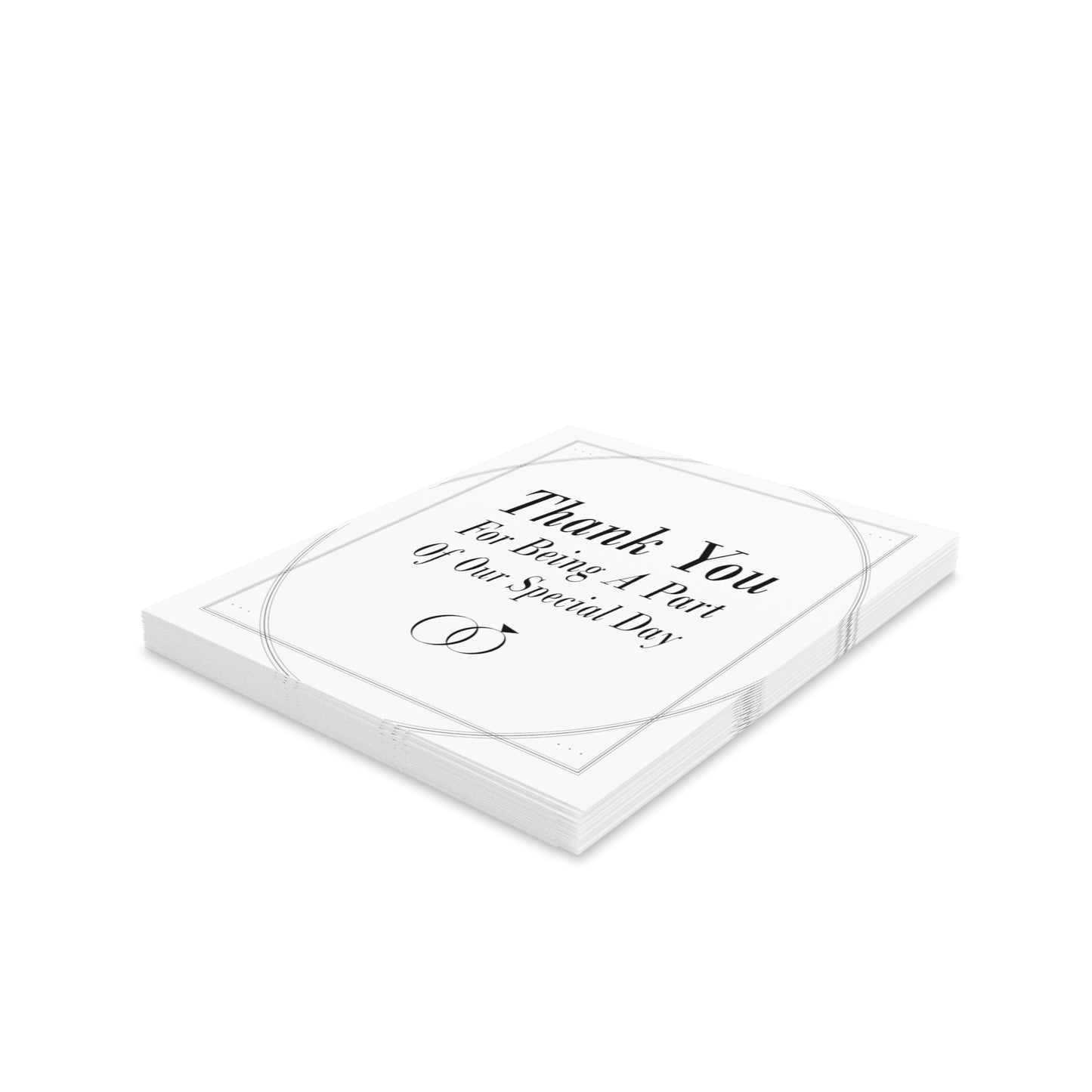 Wedding Thank You Card Sets