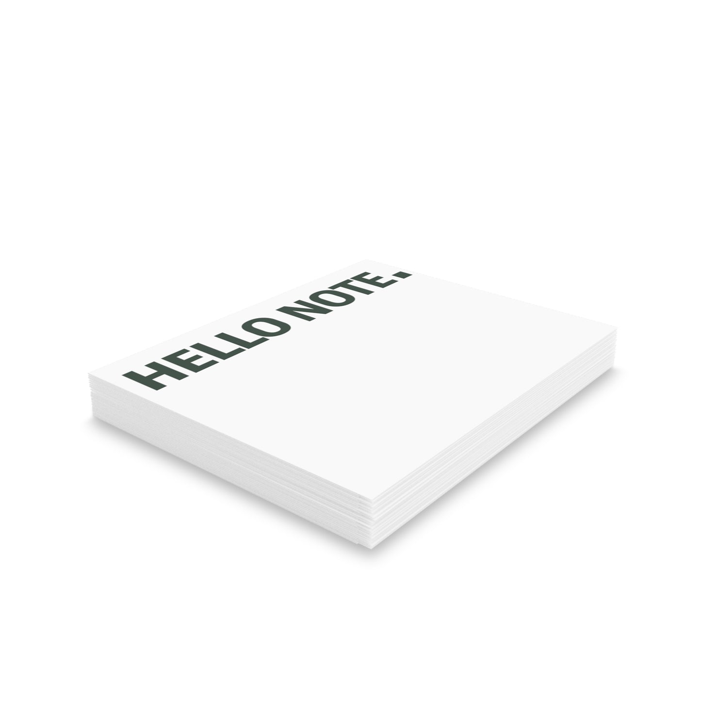 Hello Note - Card Set