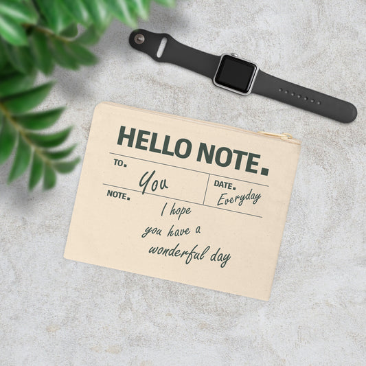 Hello Note Accessory Pouch