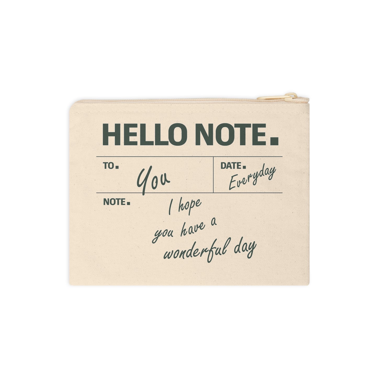 Hello Note Accessory Pouch