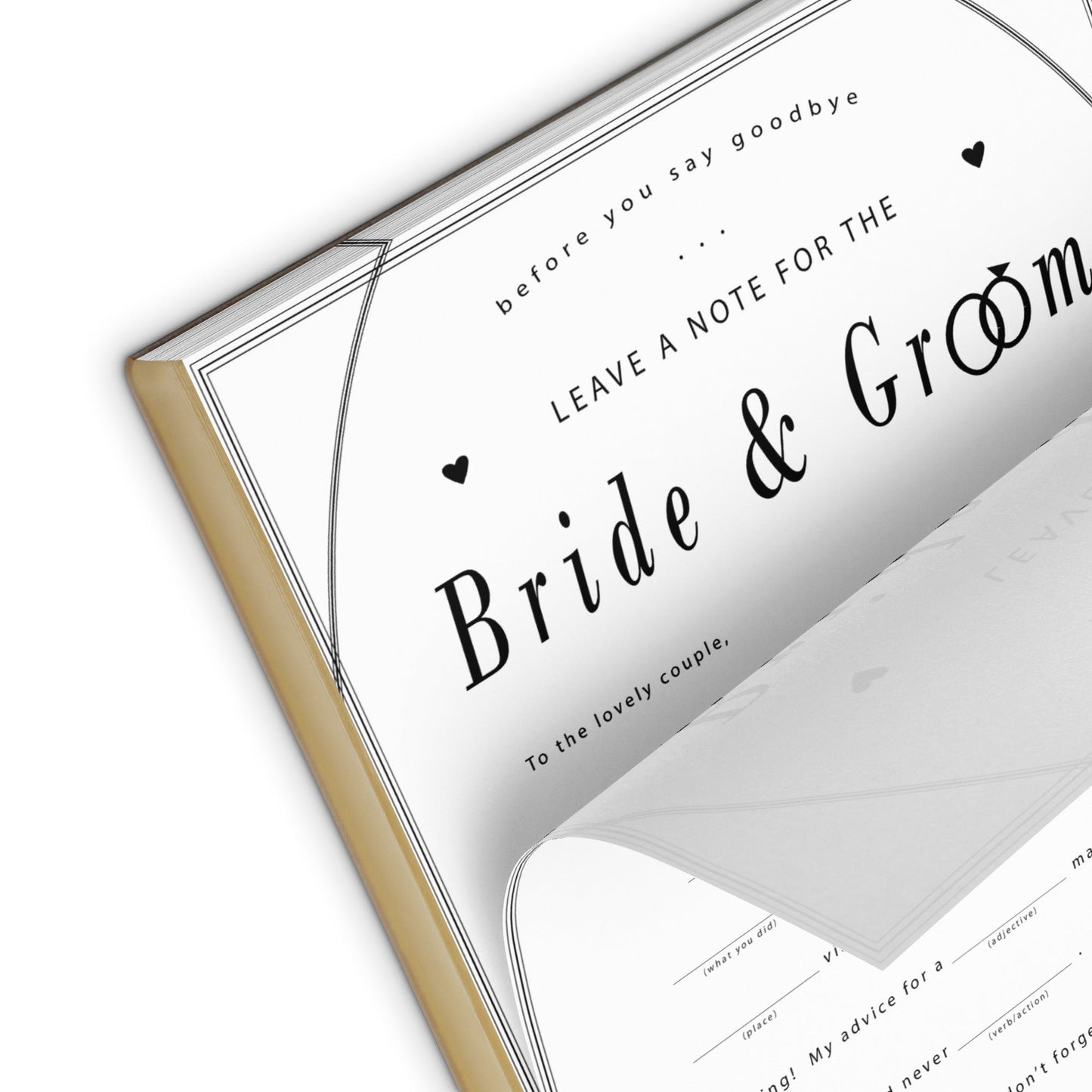 Wedding Bride Relative Ad Lib Notepad